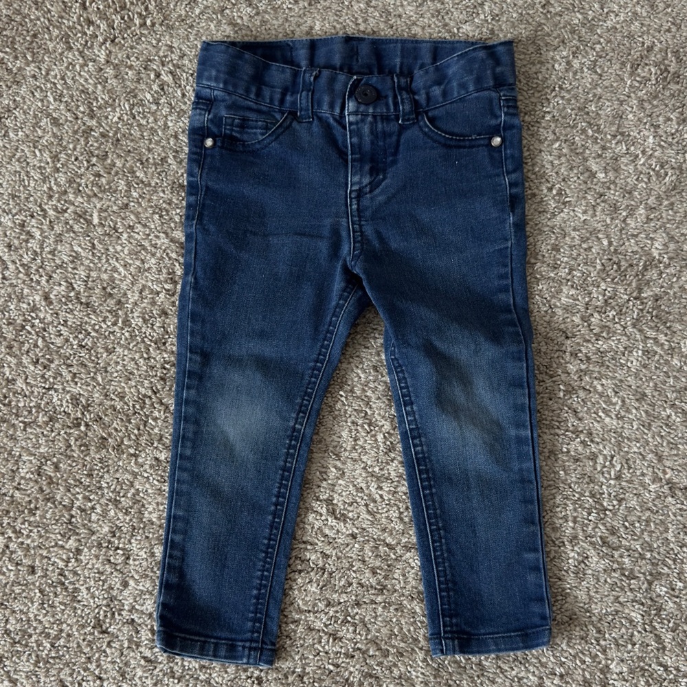 Truly Scrumptious Heidi Klum Toddler blue denim jeans Pants size 2T